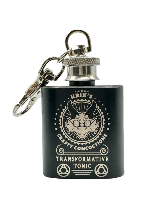 Kobold Transformation Mini Keychain Flask