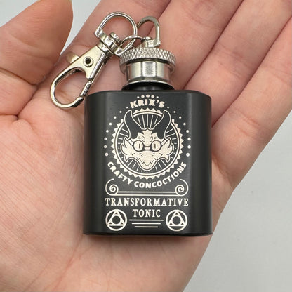 Kobold Transformation Mini Keychain Flask