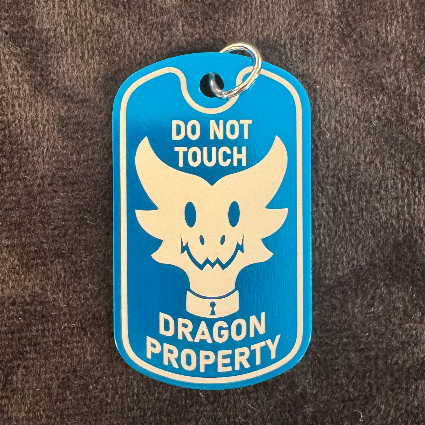 Dragon Property Dog Tag Necklace