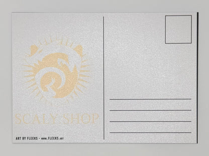Bookwyrm Lair Postcard