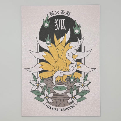 Fox Fire Teahouse Postcard