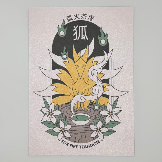 Fox Fire Teahouse Postcard