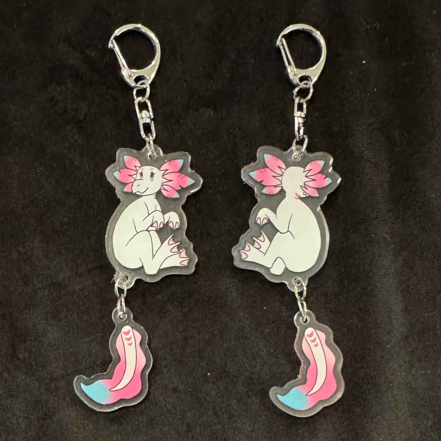 Axolotl (Kawanē) Tail Wagging Charm