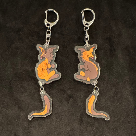 Dragon (Ravi) Tail Wagging Charm