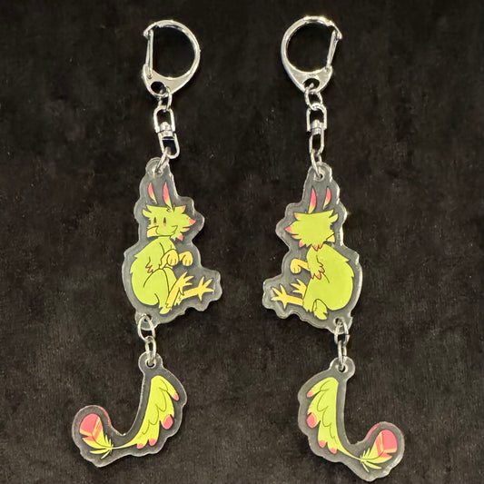 Bird (Haru) Tail Wagging Charm