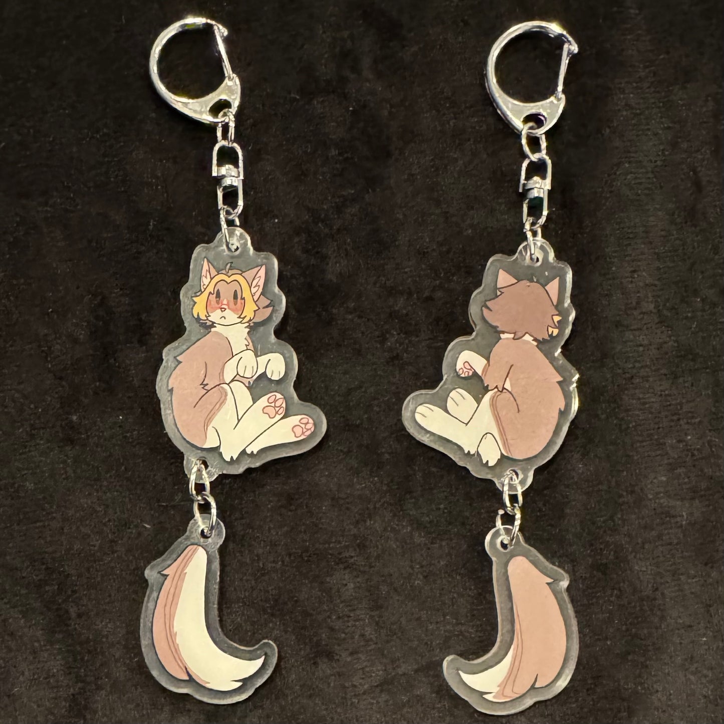 Cat (Makoto) Tail Wagging Charm