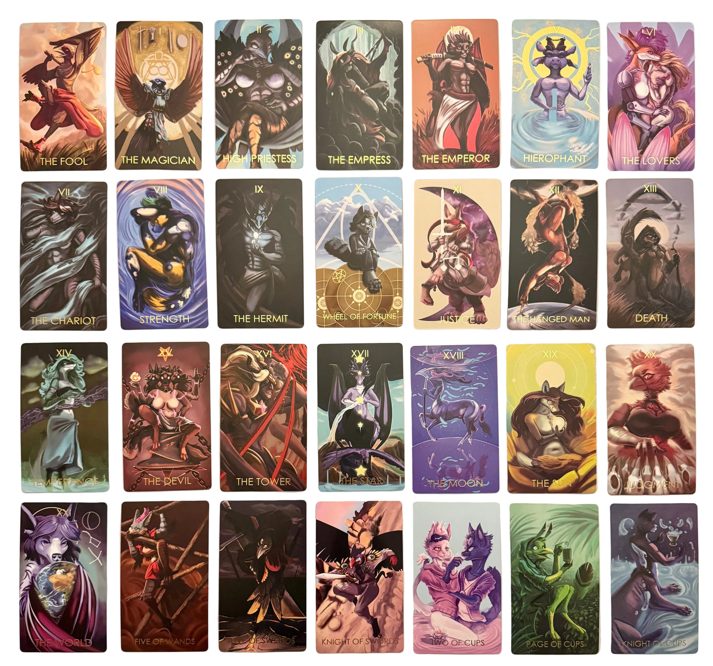 Crowtaurot Major Arcana Tarot Deck