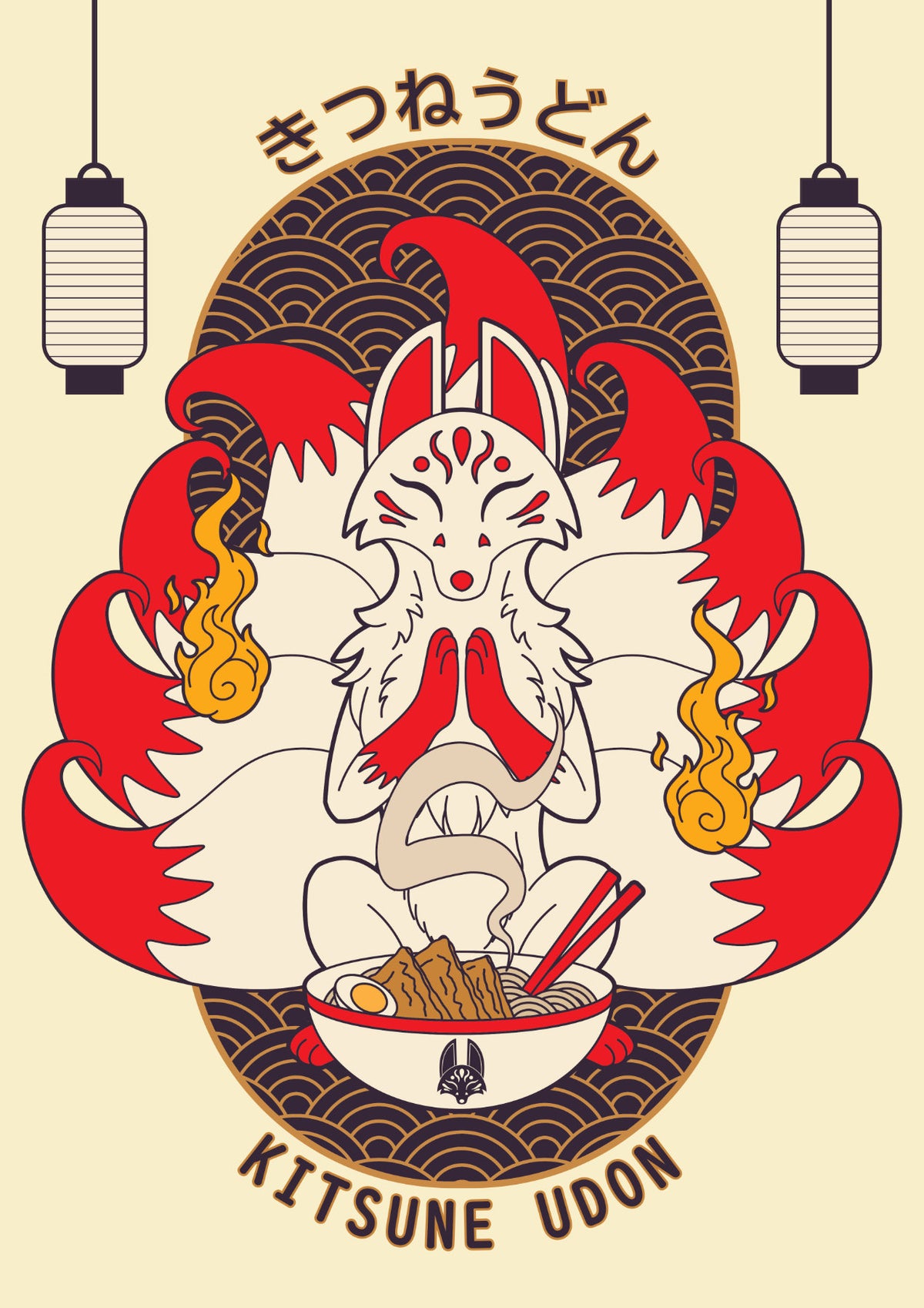 Kitsune Udon Print