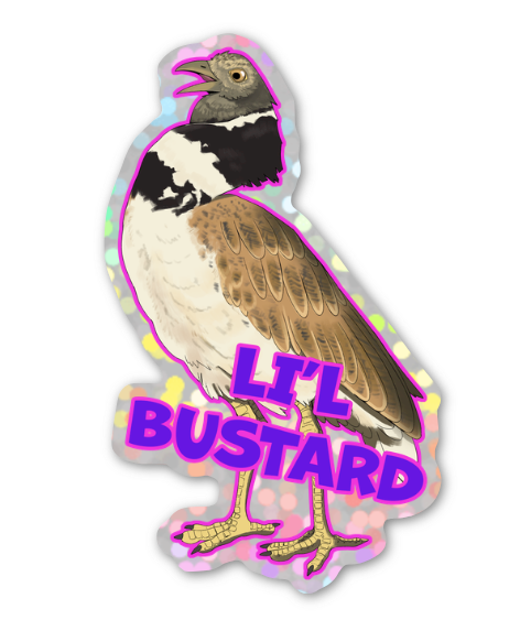 Li'l Bustard Sticker