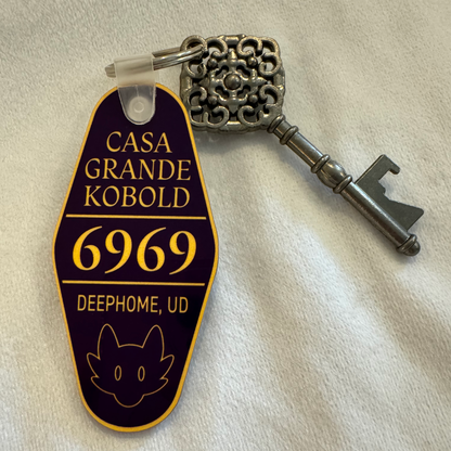 Kobold Hotel Keychain & Bottle Opener