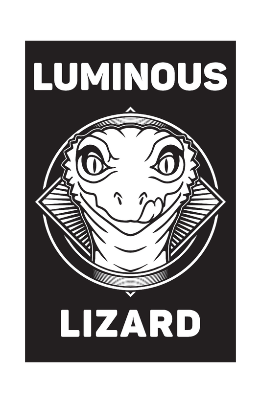 Luminous Lizard Badge