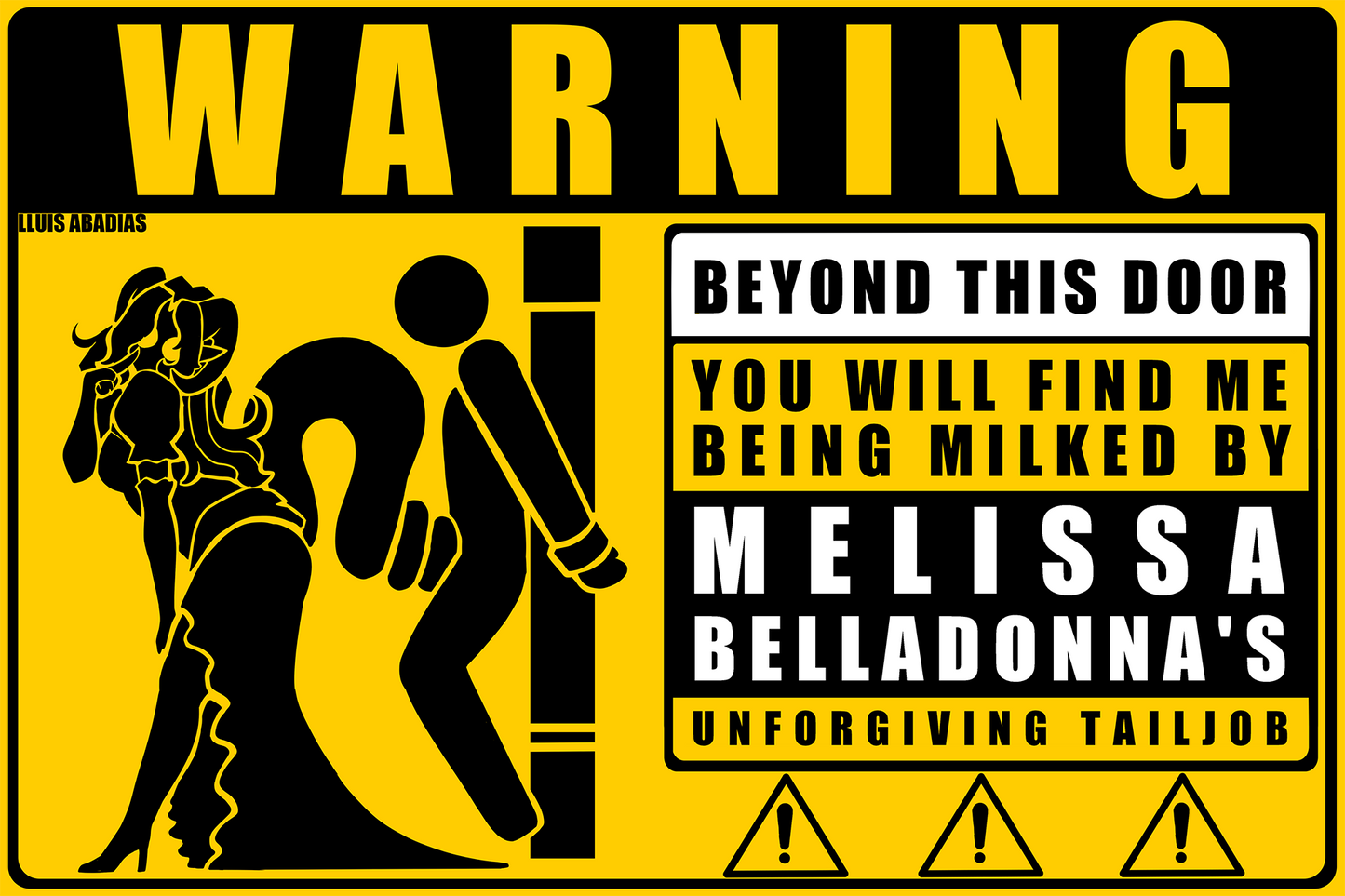 Warning: Melissa Sticker (NSFW)