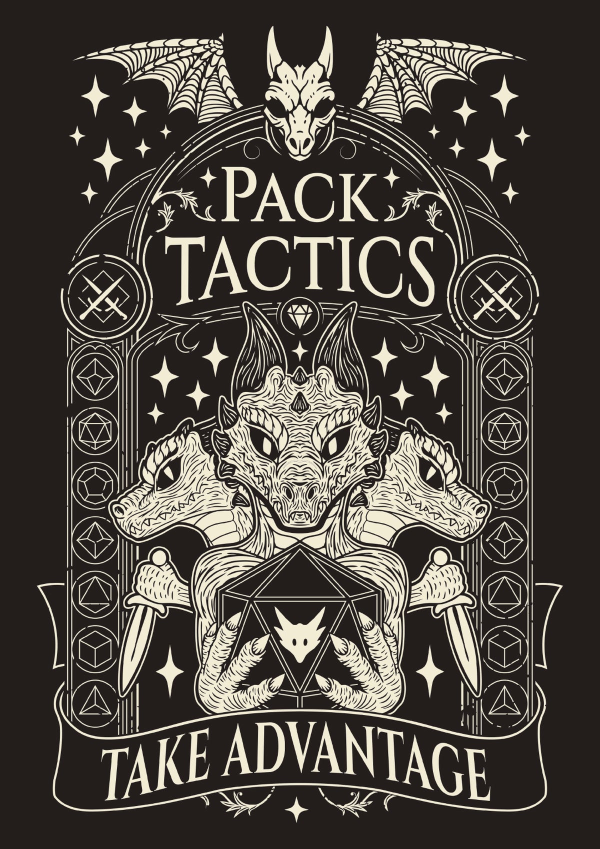 Pack Tactics Take Advantage Print
