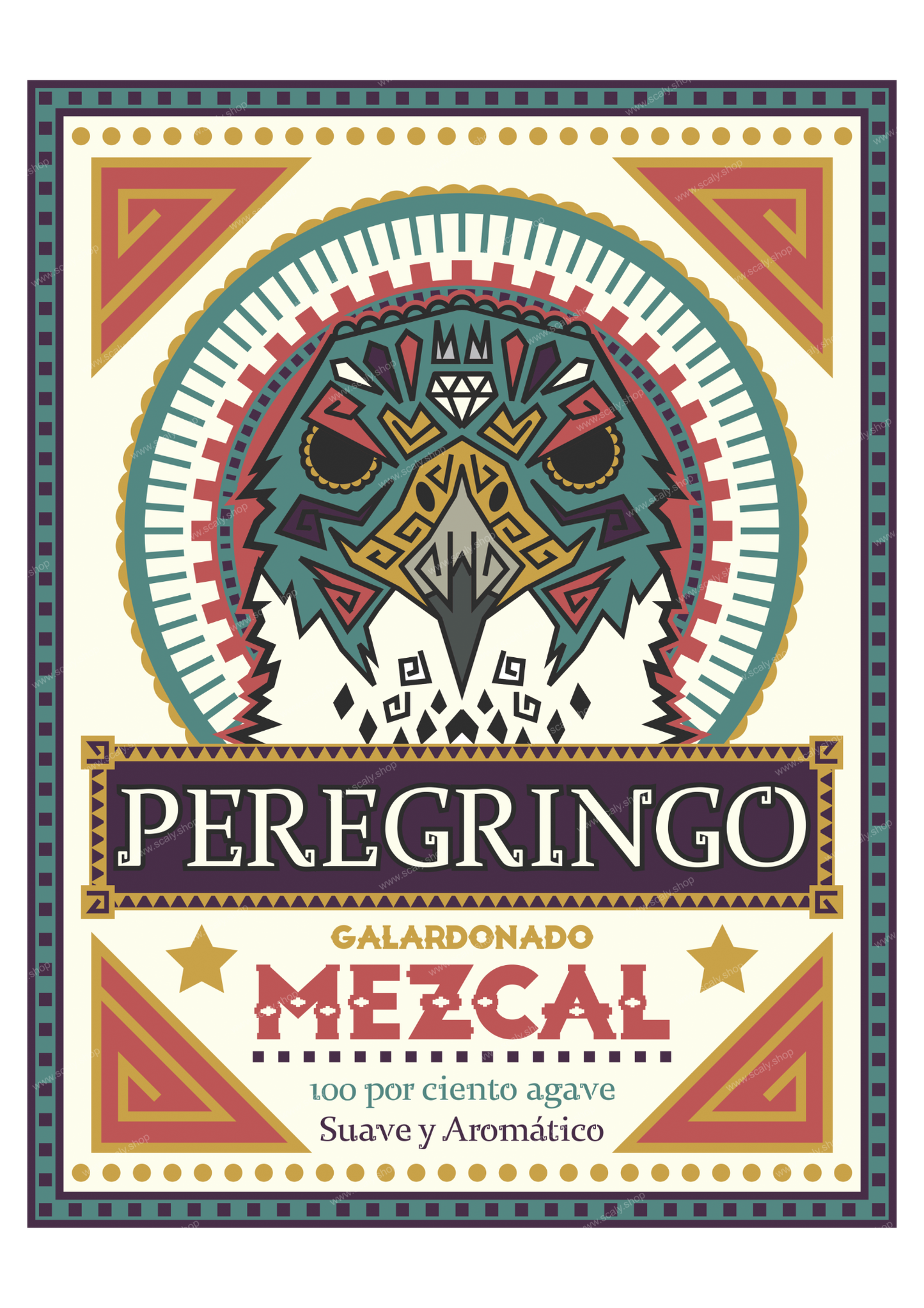 Peregringo Mezcal A3 Print