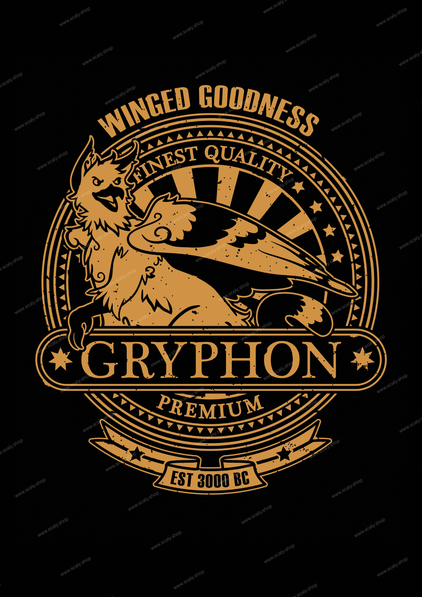 Quality Gryphon A3 Print