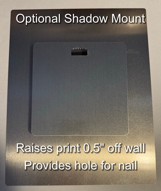 Shadow Mount for Metal Print
