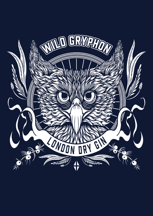 Wild Gryphon Gin Print