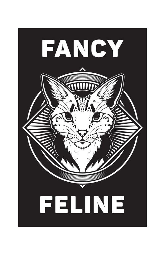 Fancy Feline Badge