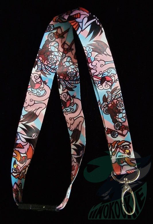 Flamingo Lanyard