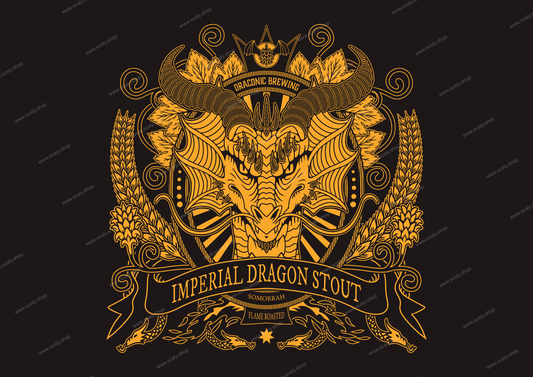 Imperial Dragon Stout A3 Print