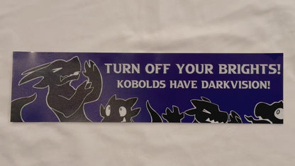 Kobold Bumper Sticker