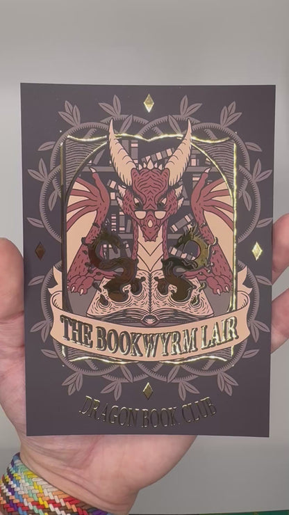 Bookwyrm Lair Postcard