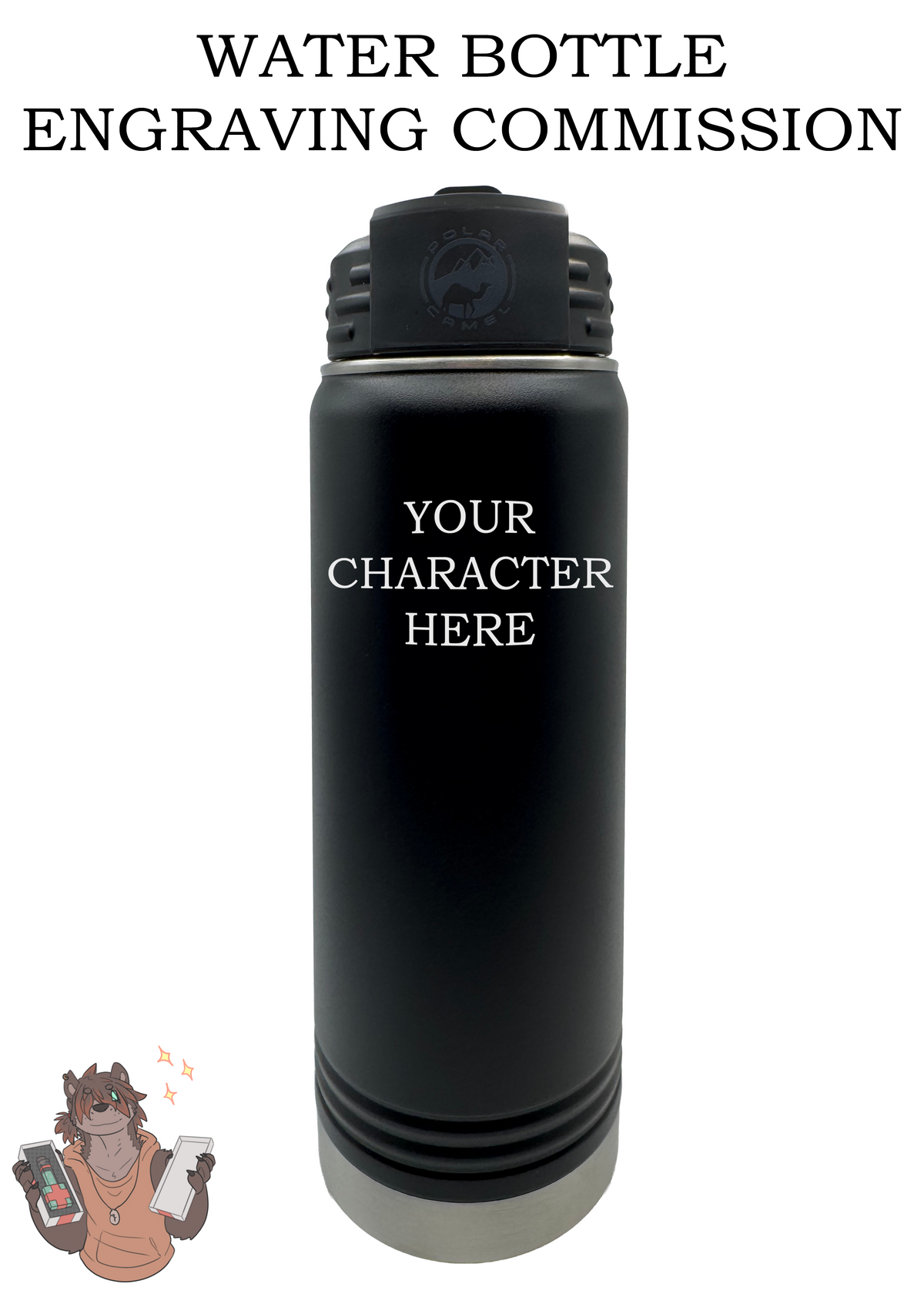 Water Bottle Commission by Shi