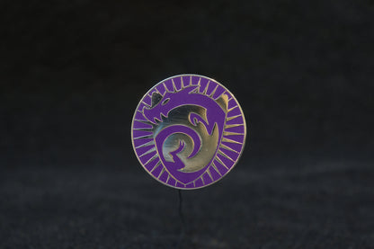 Scaly Shop Enamel Pin