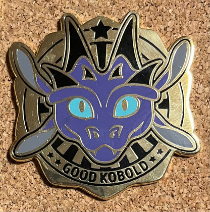 Good Kobold Enamel Pin