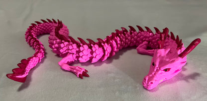 Accent Painted Noodle Dragon